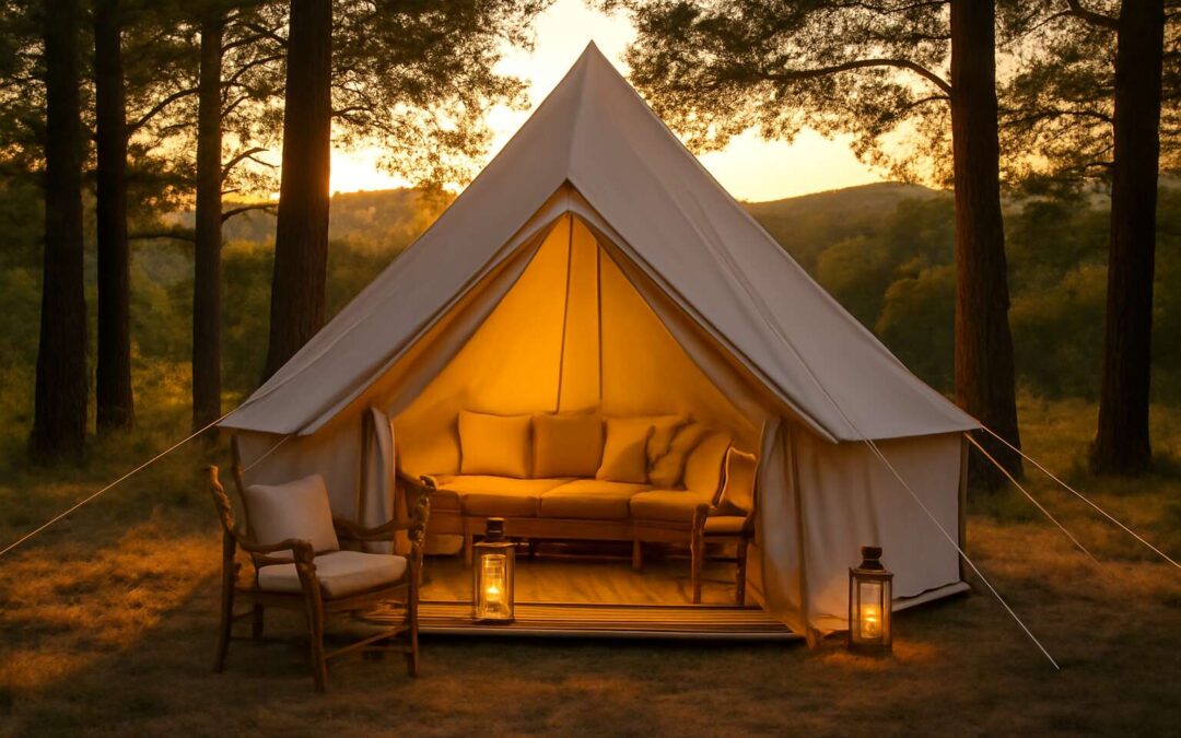 Discover luxury camping tents: the ultimate upscale outdoor escape
