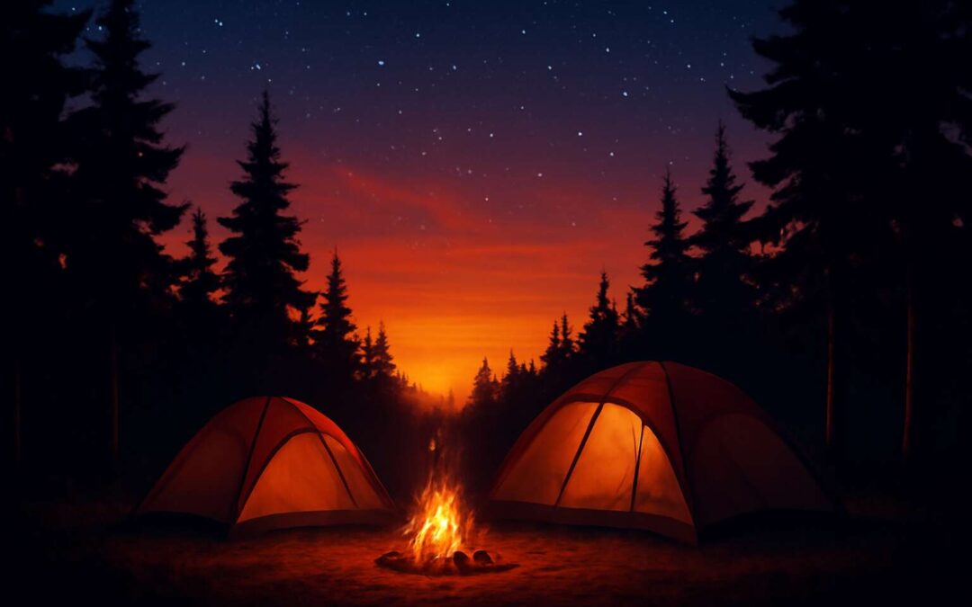 Epic Night Under the Pines: Master tent camping 3 & 4 for Cozy Outdoor Adventures!