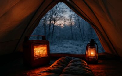 Cozy Nights Start Here: heater for tent when camping – compact, safe, portable