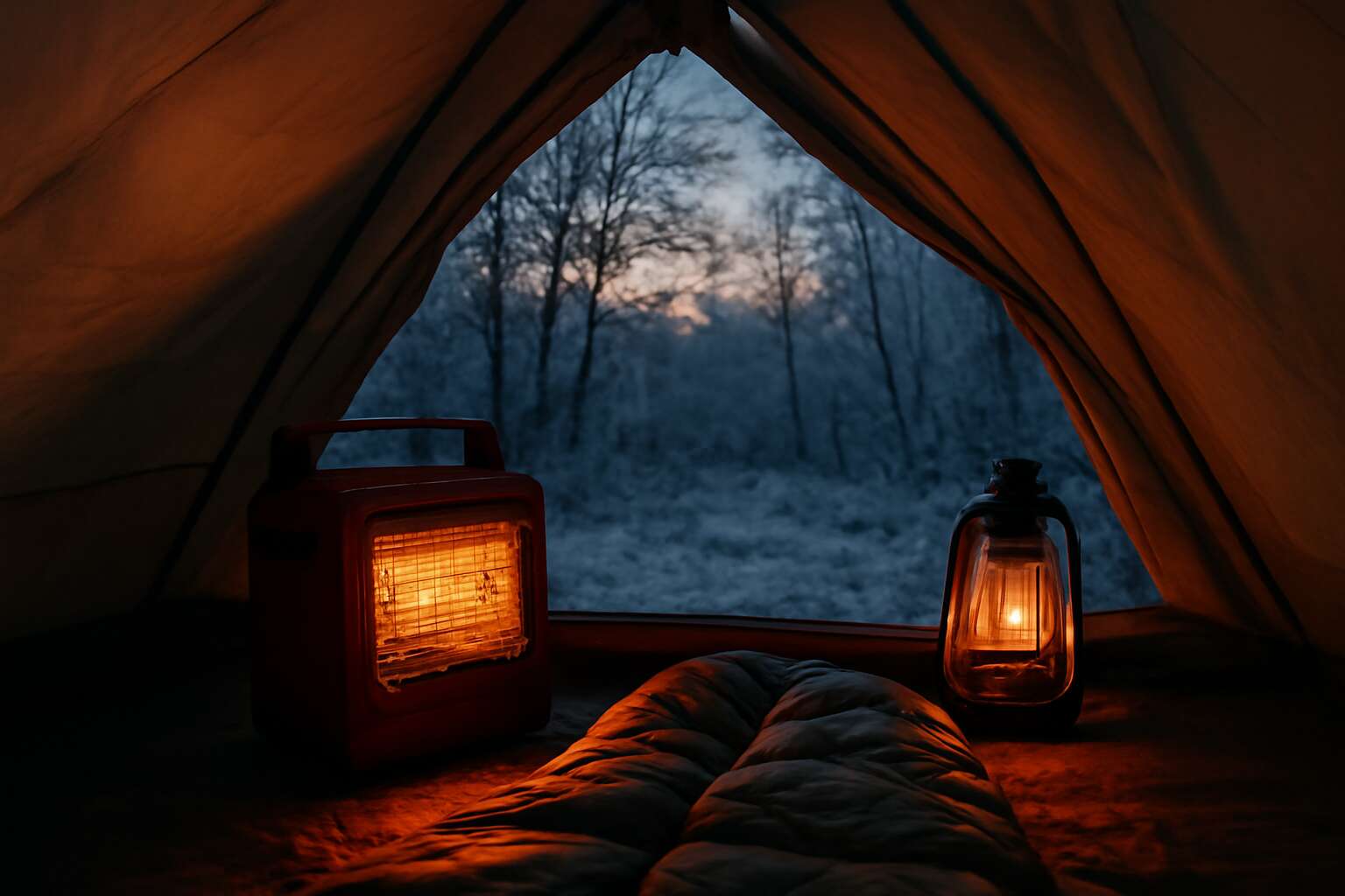 heater for tent when camping