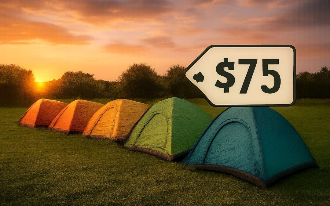 Find the best deals: price for camping tents for every budget