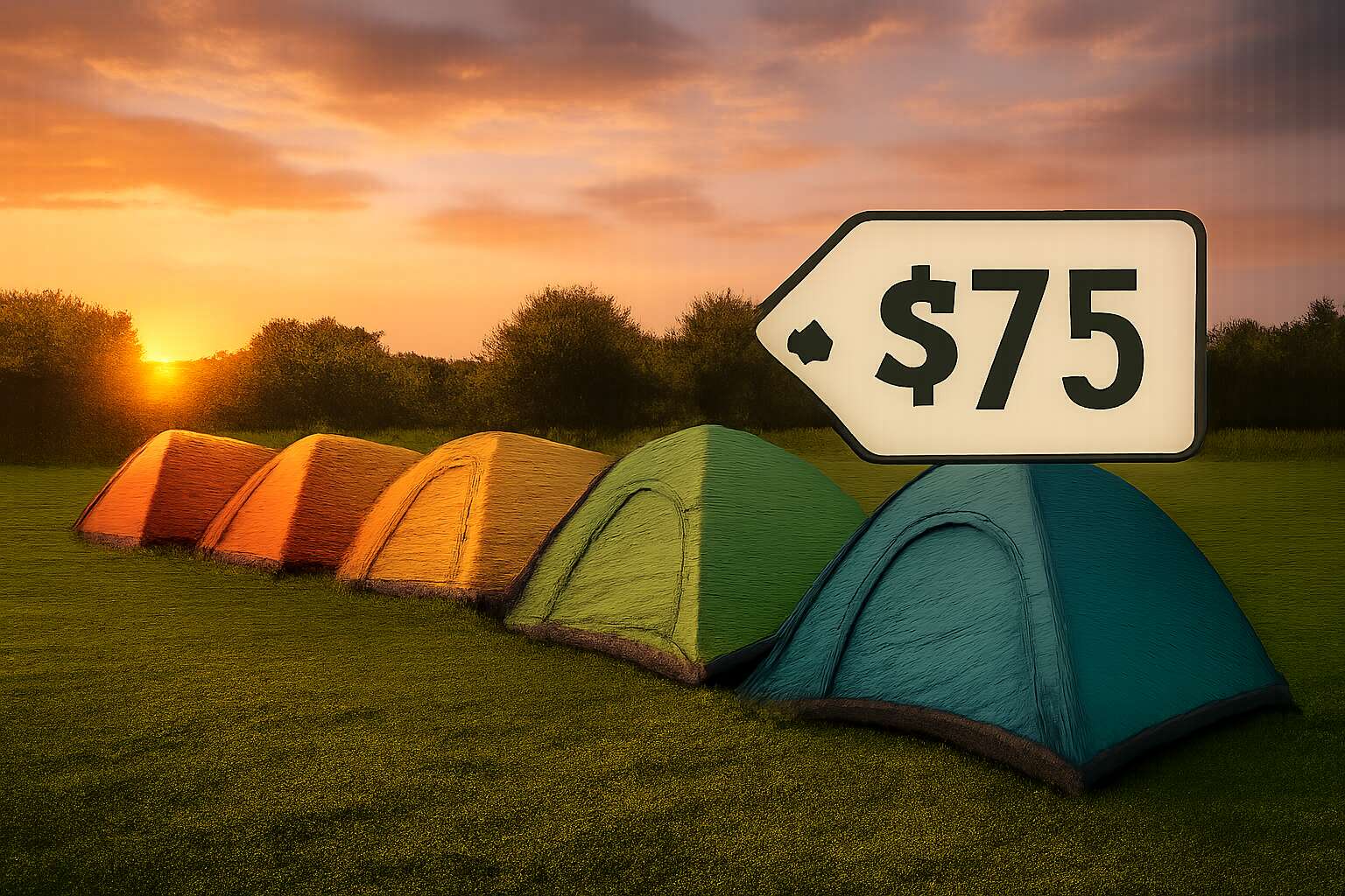 price for camping tents