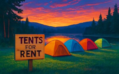 Score Your Next Getaway: camping tents on rent for affordable outdoor adventures