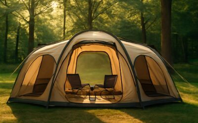 Adventure-ready camping with camping tent 3 bedroom for upgraded outdoor stays