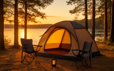 Discover camping tents with built-in LED lighting that turns camping into glow-on-the-go