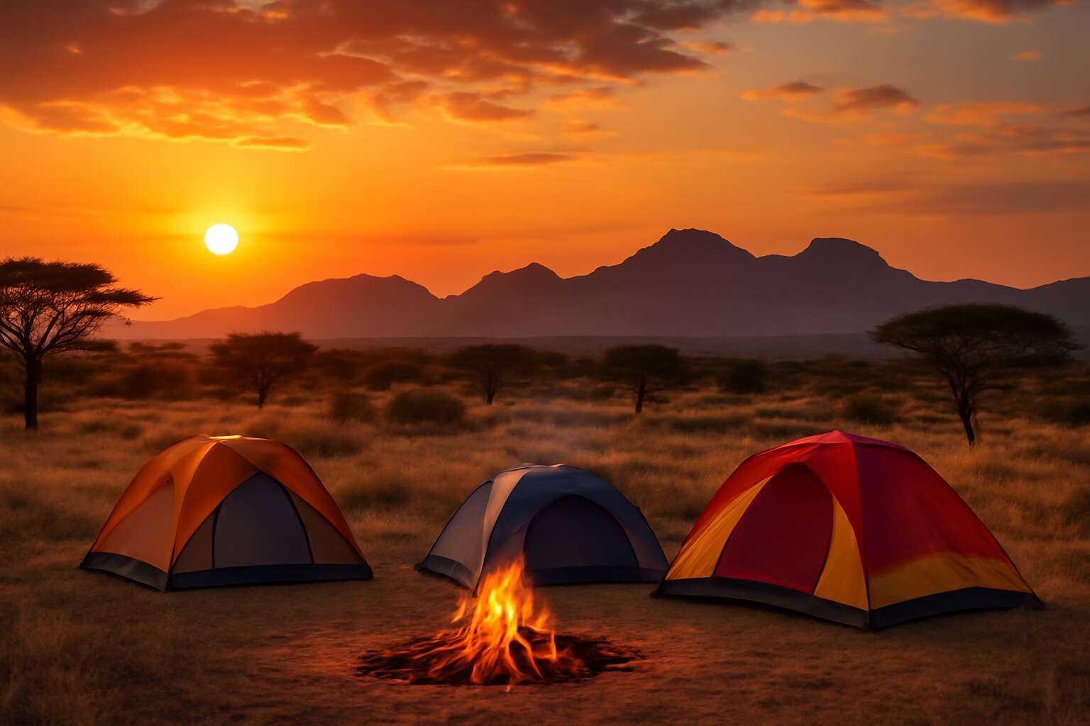 camping tents game south africa price