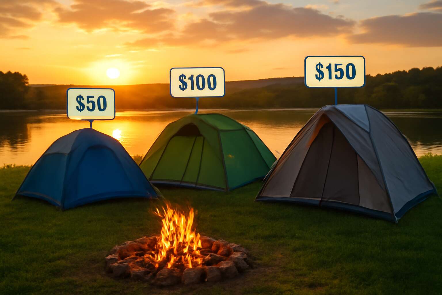 camping tents and prices