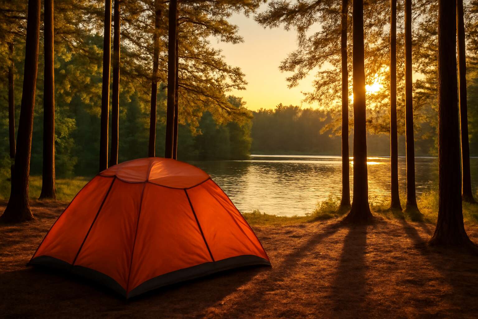 tent camping upstate sc