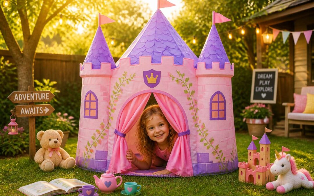 Outdoor camping tents for kids keep them comfortable and safe.