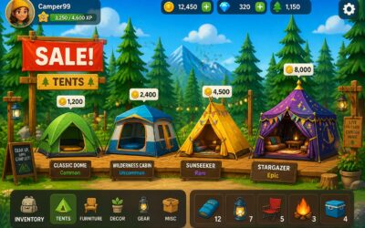 Camping tents for sale game, find your perfect tent now.
