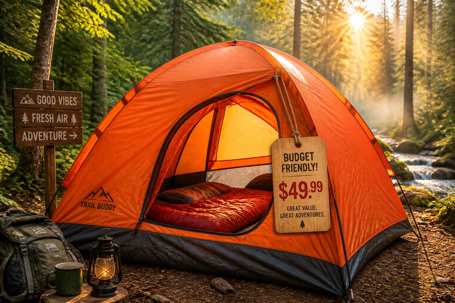 camping tents at game prices