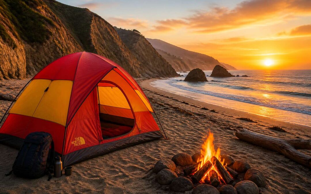 Find Your Tent Camping California Spot