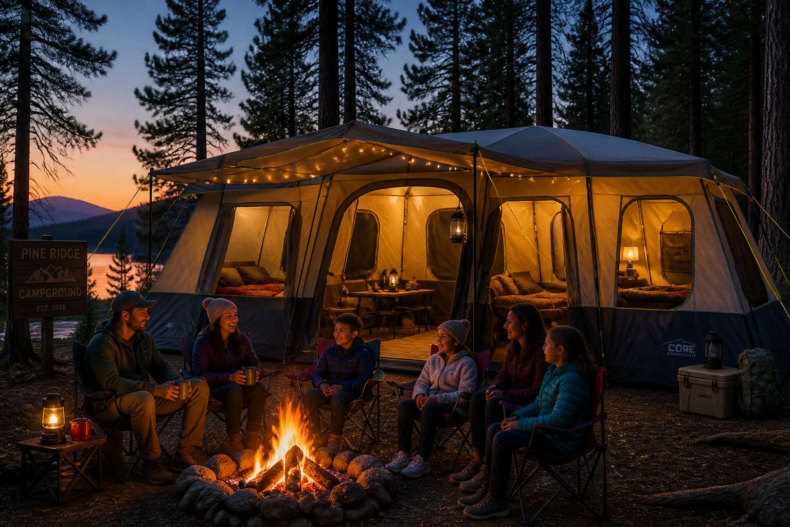 camping tent 5 8 person